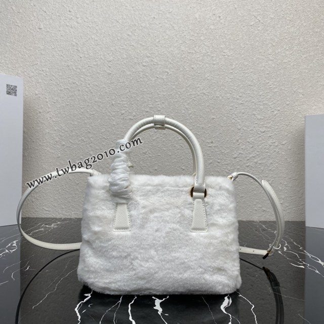 Prada專櫃新款山羊毛迷你殺手包 1BA906 普拉達Galleria迷你手袋手提女包 csp1521